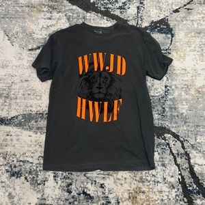 wwjd hwlf (what would Jesus do / He would love first ) t-shirt